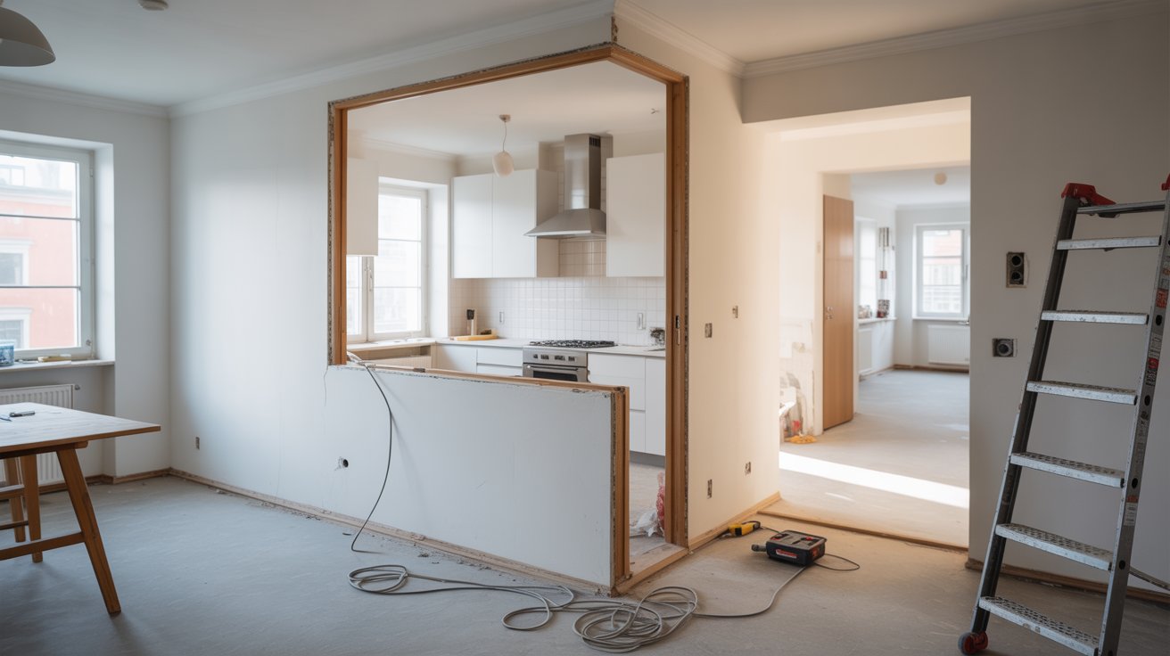rivning bärande vägg (9)