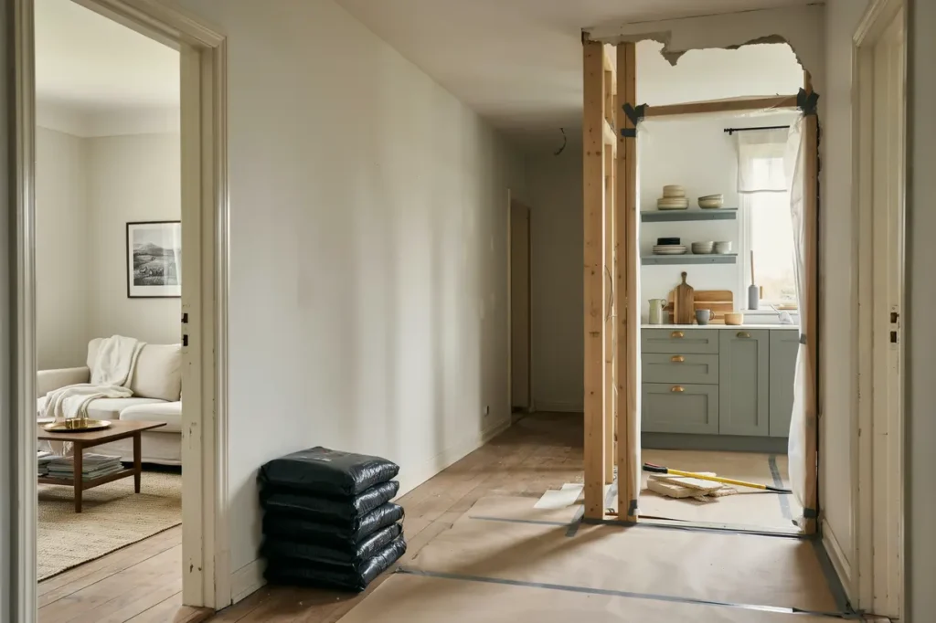 s planerar du rivning i bebott hus minimera st rningar f r familj och grannar